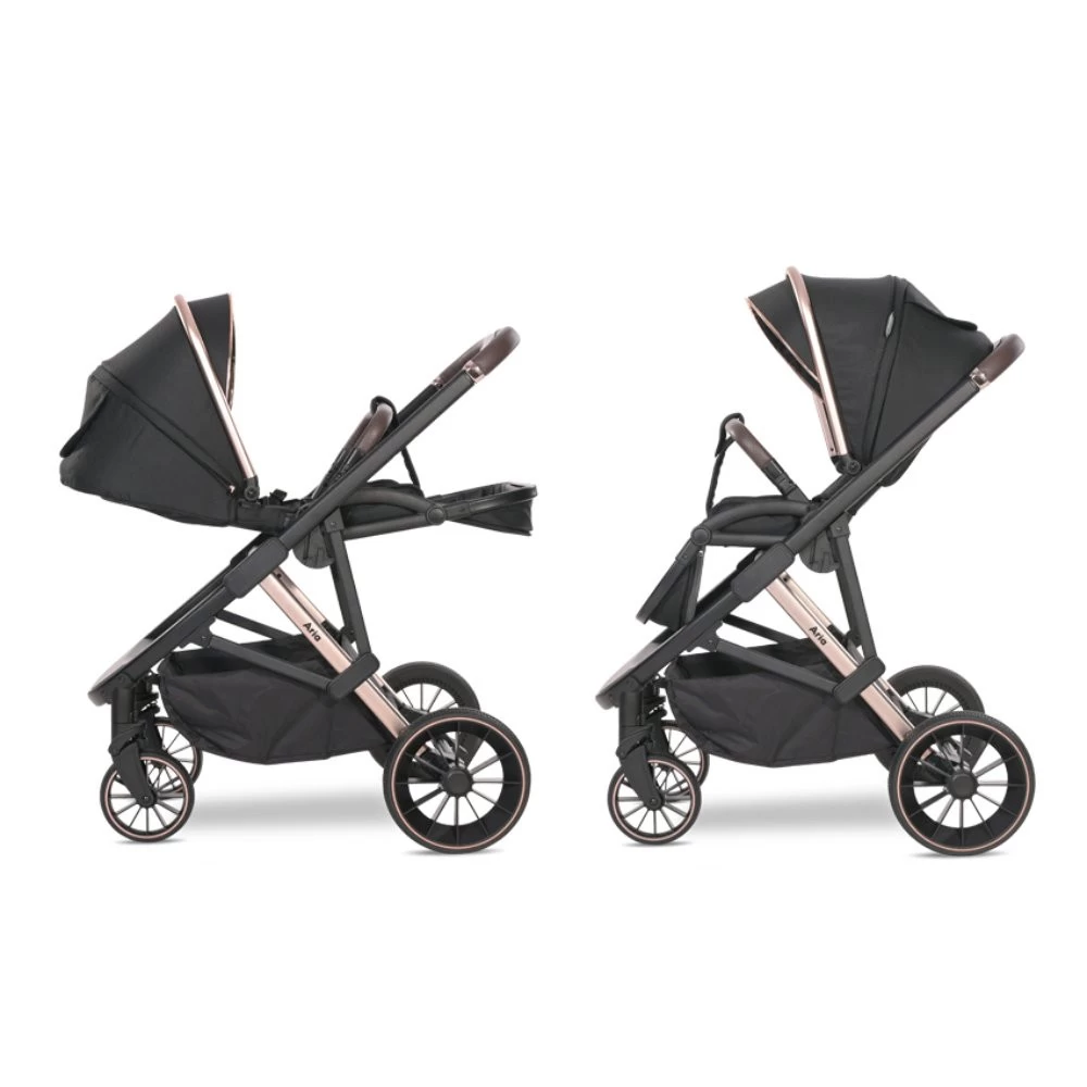 Lorelli Aria Grey 3-in-1 Kinderwagen Incl. Autostoel 1002177-2325 - Afbeelding 15