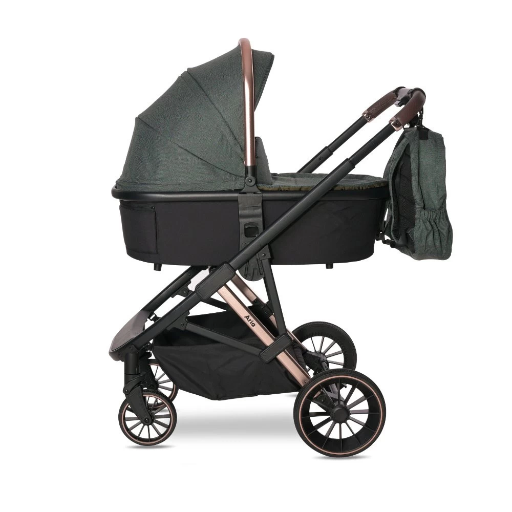 Lorelli Aria Green 3-in-1 Kinderwagen Incl. Autostoel 1002177-2334 - Afbeelding 3