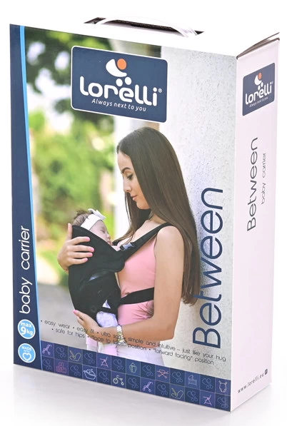 Lorelli Between Dark Grey & Black Draagzak 1001013-0004 - Afbeelding 2