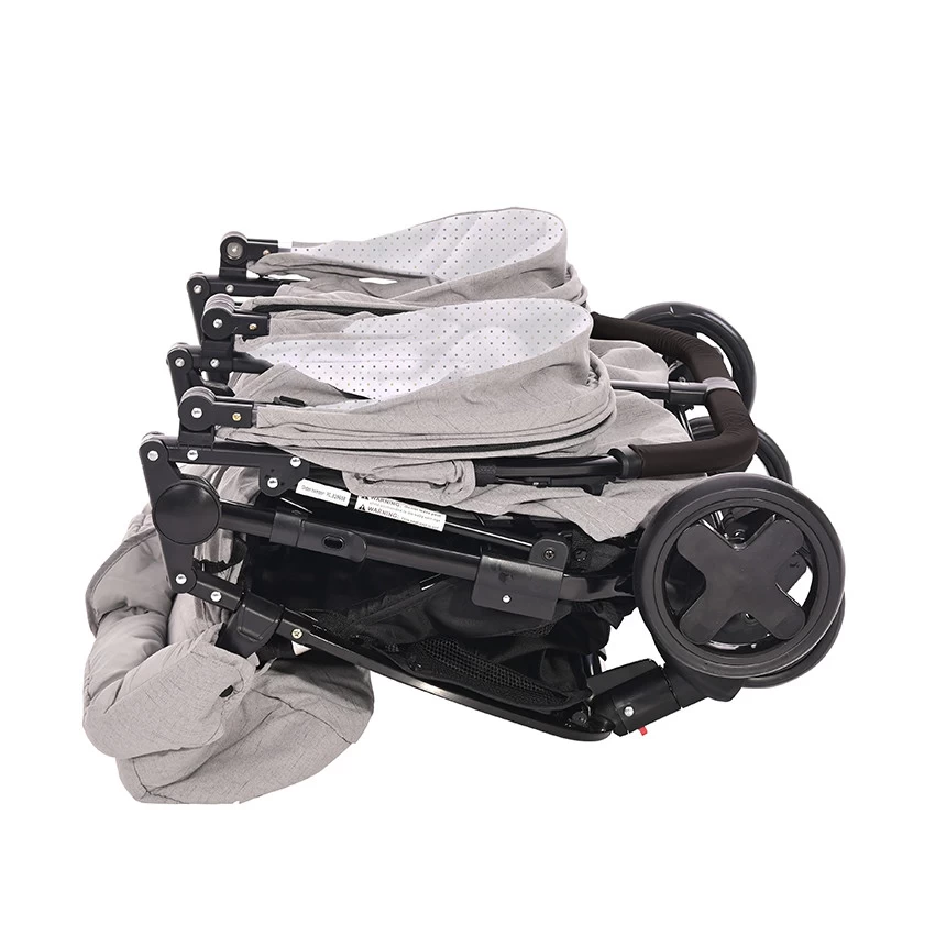 Lorelli Duo Cool Grey Duowagen Incl. Luiertas 1002154-2386 - Afbeelding 11