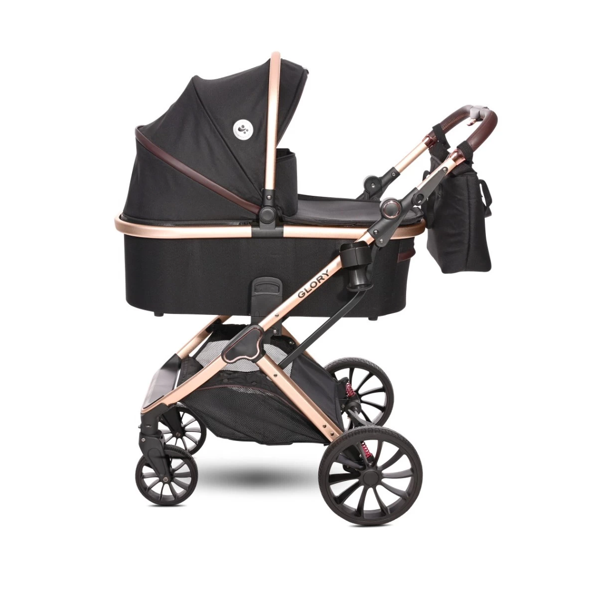 Lorelli Glory Black Diamonds 3-in-1 Combi Kinderwagen Incl. Autostoel 1002176-2304 - Afbeelding 3