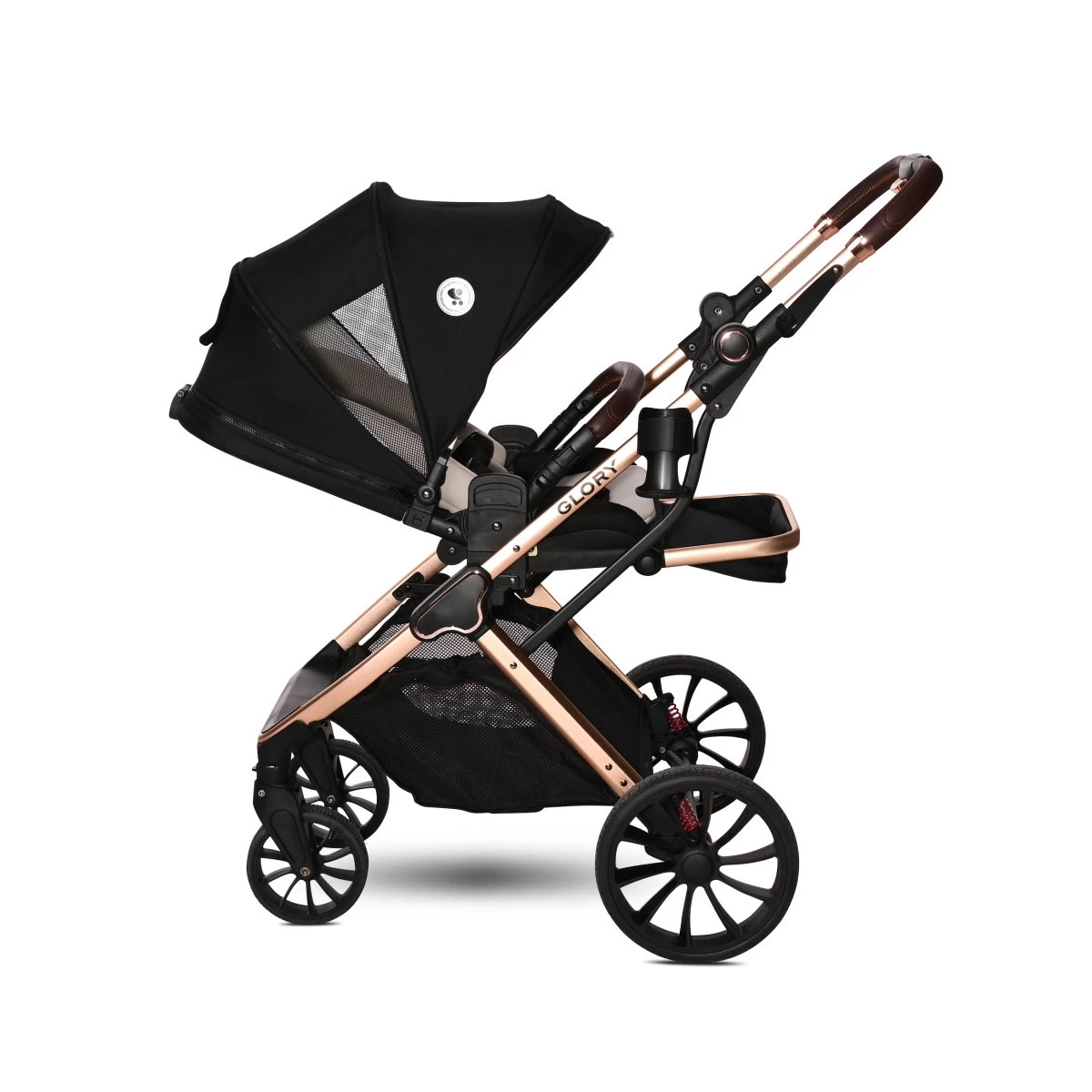 Lorelli Glory Black Diamonds 3-in-1 Combi Kinderwagen Incl. Autostoel 1002176-2304 - Afbeelding 9