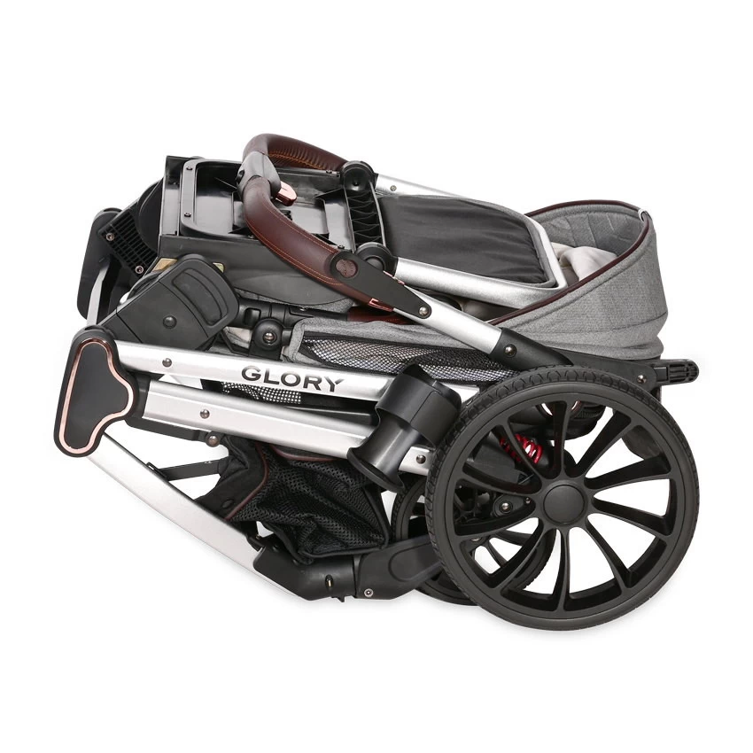Lorelli Glory Grey 3-in-1 Combi Kinderwagen Incl. Autostoel 1002176-2302 - Afbeelding 20