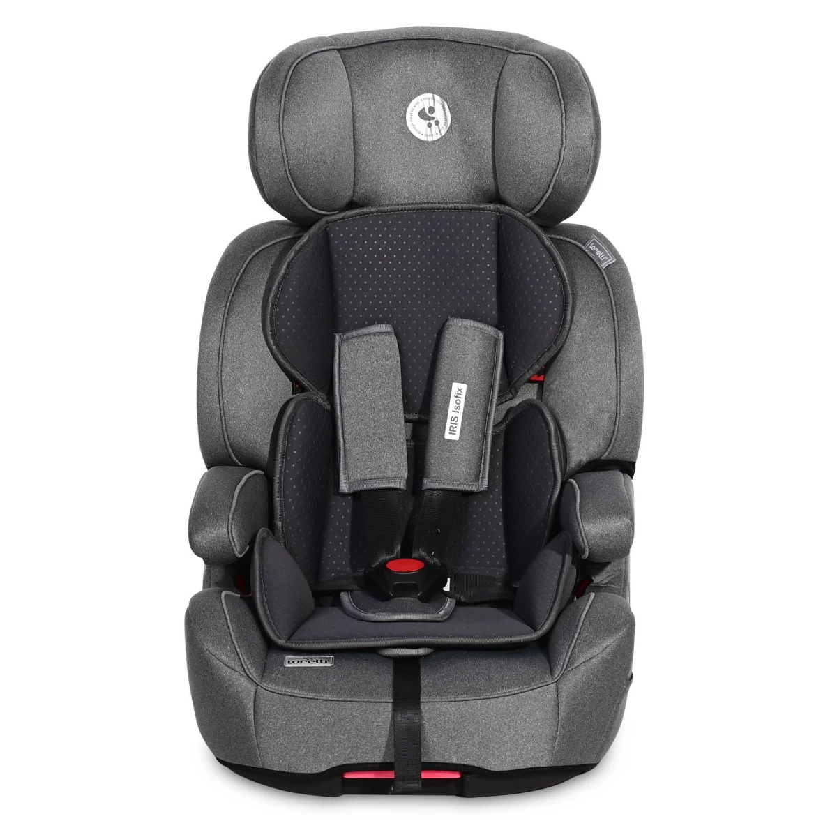 Lorelli Iris Steel & Black 9-36 Kg Isofix Autostoel 1007124-2347 - Afbeelding 2
