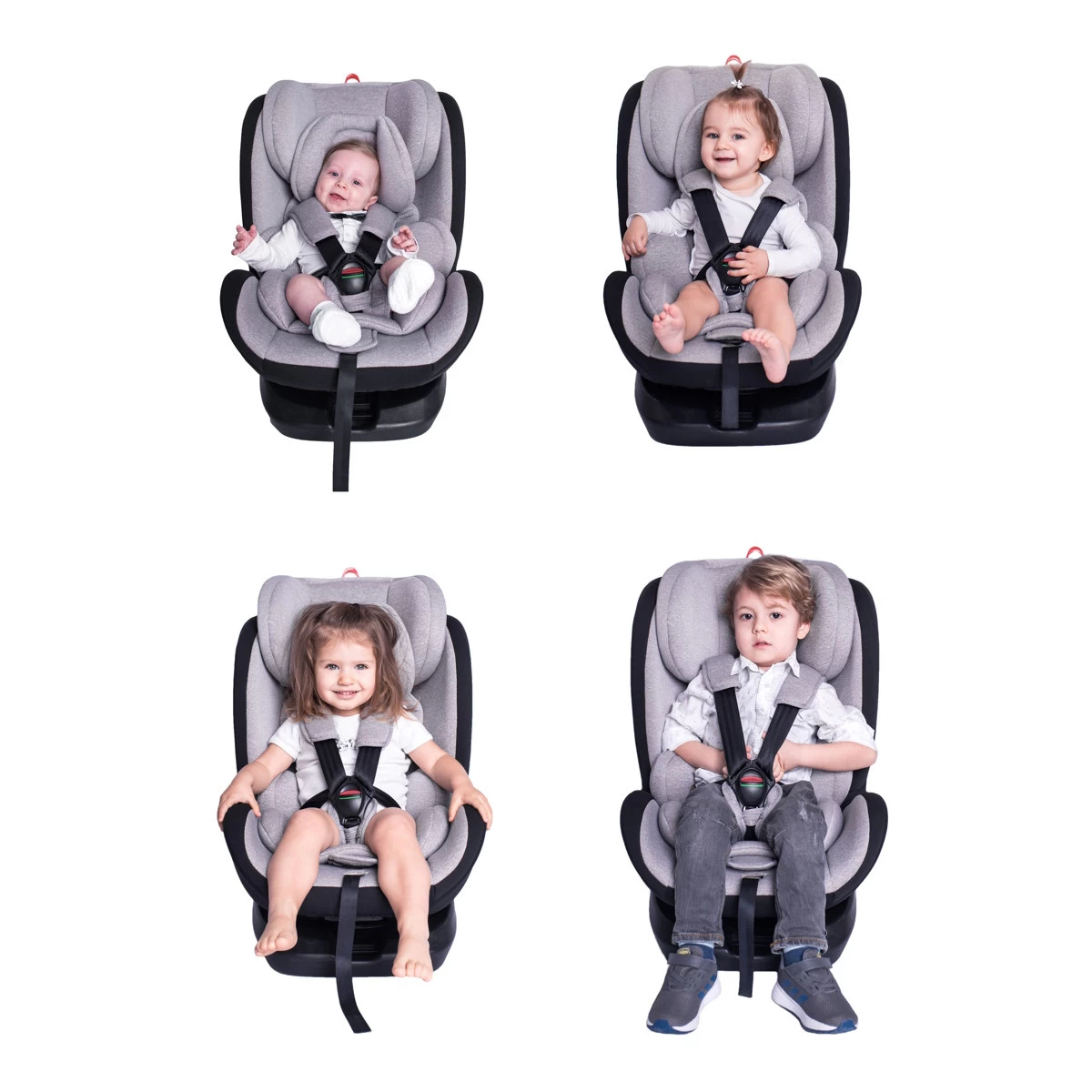 Lorelli Nebula Grey Leather 0-36kg Isofix 360° Autostoel 1007138-2353 - Afbeelding 10