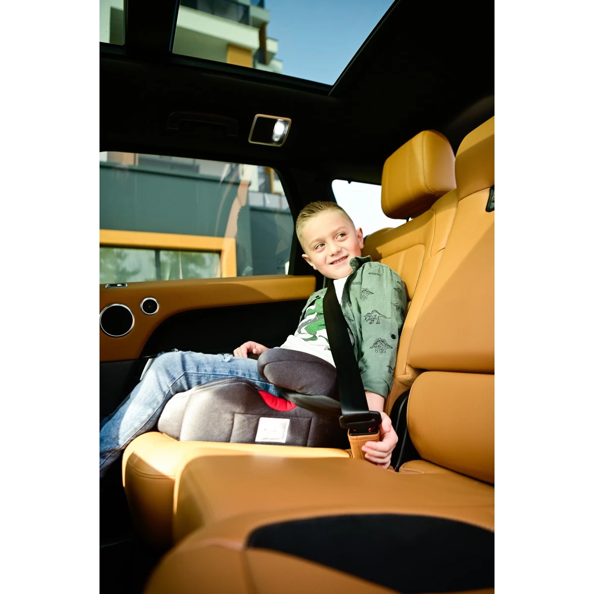 Lorelli Travel Luxe Grey & Black 15-36 Kg Isofix Booster 1007134-2348 - Afbeelding 4