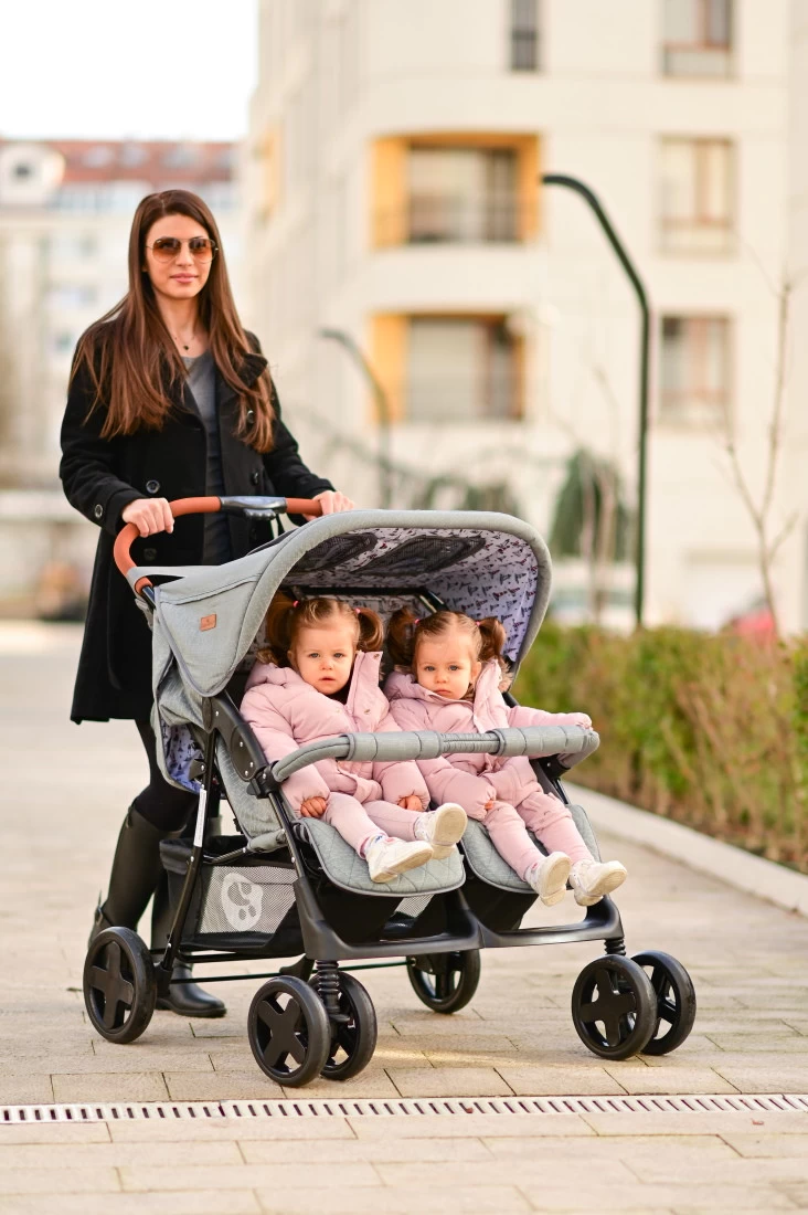 Lorelli Twin Green Bay Duowagen Incl. Luiertas 1002007-2390 - Afbeelding 9