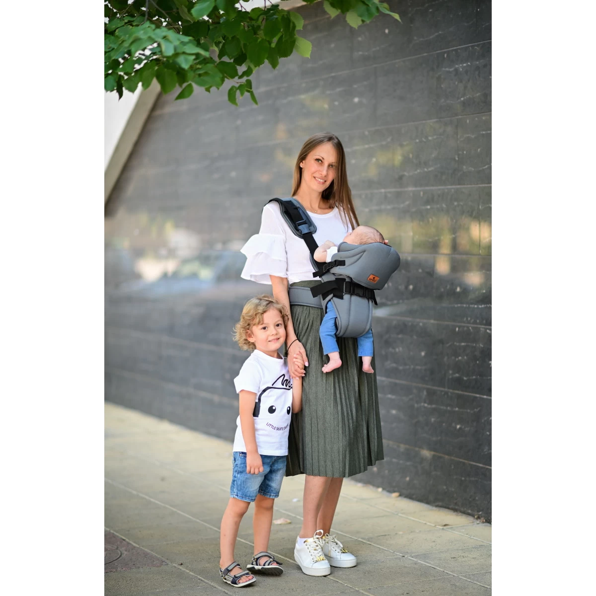 Lorelli Weekend Grey Draagzak 1001011-0005 - Afbeelding 2