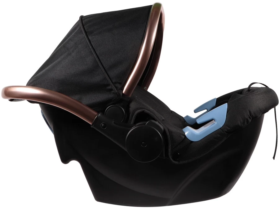 Ding Fenix Black/Rose Autostoel 0-13kg - Afbeelding 2