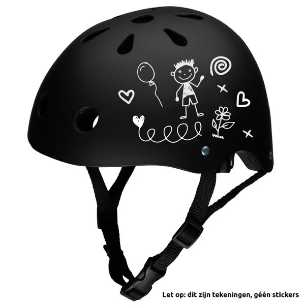 Momi Mimi Black 47-58 Cm Kinderhelm ROBI00019 - Afbeelding 4