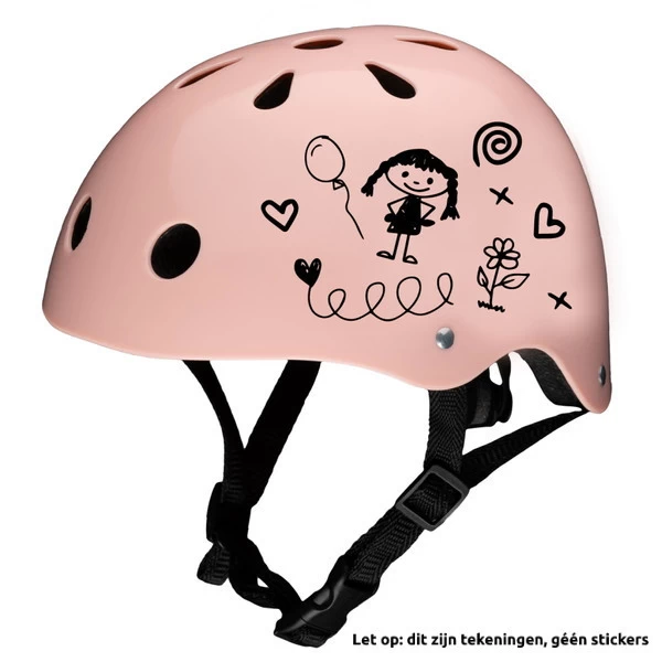 Momi Mimi Pink 47-58 Cm Kinderhelm ROBI00017 - Afbeelding 3
