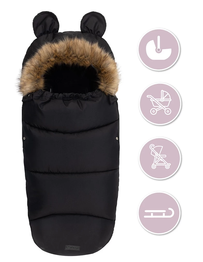 Momi Black Universele Voetenzak AKCE00032 - Afbeelding 6