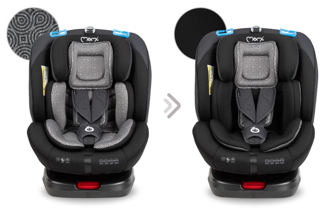 Momi Tordi Grijs Isofix 360° 0-36 Kg Autostoel FOSA00017 - Afbeelding 11
