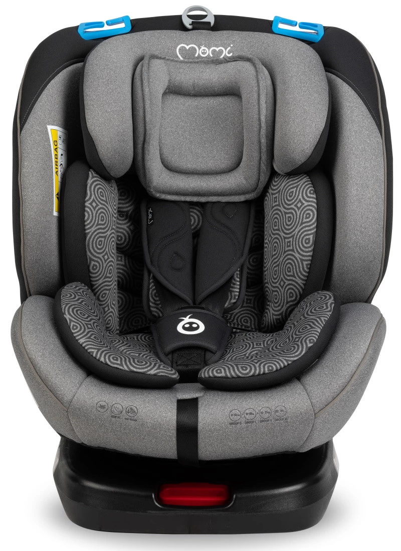 Momi Tordi Grijs Isofix 360° 0-36 Kg Autostoel FOSA00017 - Afbeelding 2