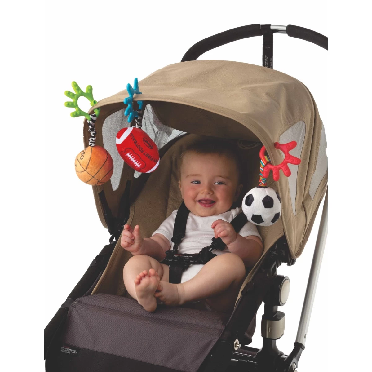 Playgro Baby Sports Balls Buggyspeeltjes P0187310 - Afbeelding 3