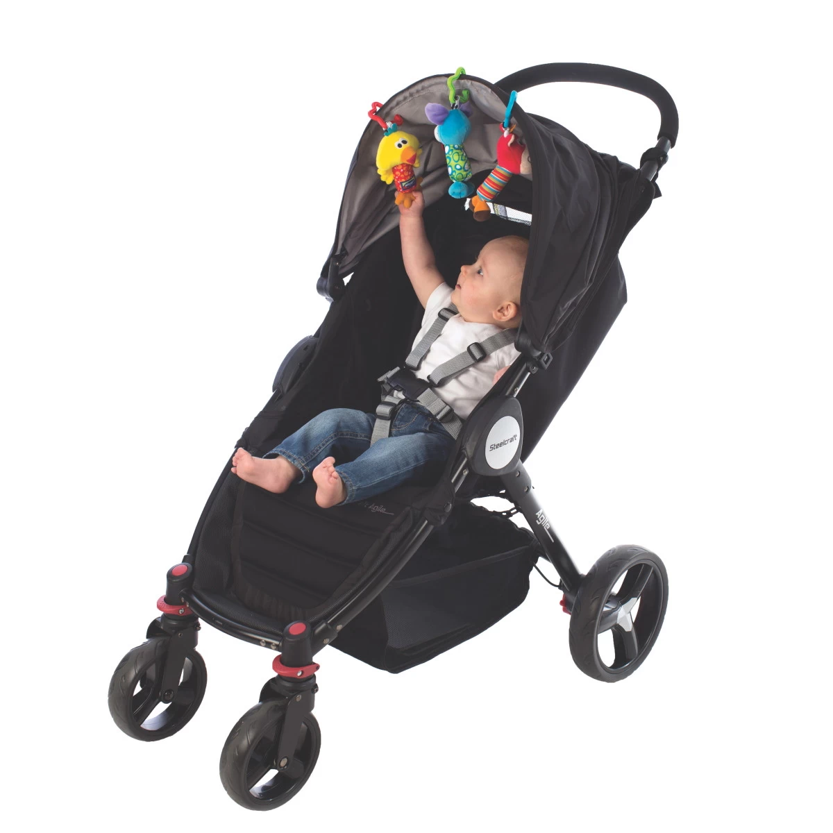 Playgro Tinkle Trio Buggyspeeltjes P0181059 - Afbeelding 3