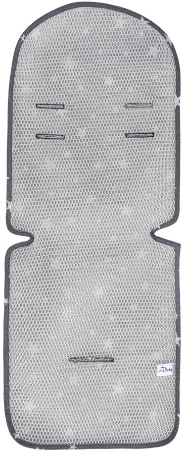 Sevibaby Star Grijs Wandelwagen/Buggy Inlegkussen 43-13 - Afbeelding 2