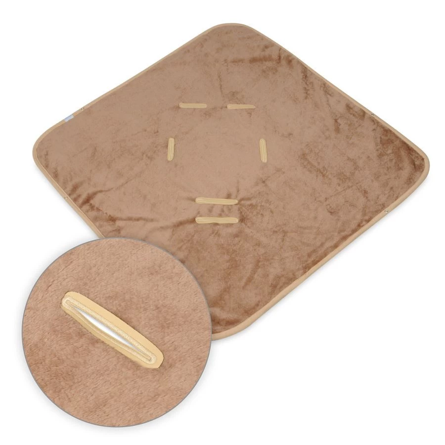 Babymatex Koala Bruin 95x95 Cm Microvezel Wikkeldeken Voor Autostoel TB0149_17 - Afbeelding 4