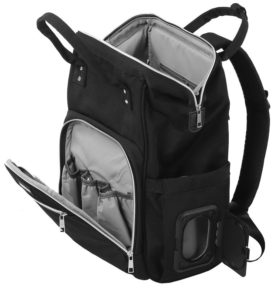 Titaniumbaby Mommy Sports Grey Backpack Verzorgingstas TB-4081 - Afbeelding 3