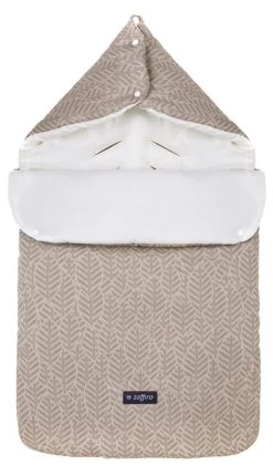 Zaffiro Beige Leaves Basic 5-in-1 Voetenzak 7589