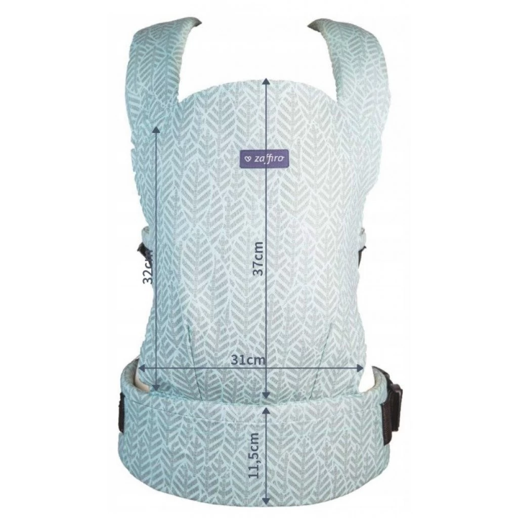 Zaffiro City Geo Burgund Ergonomische Draagzak 8258 - Afbeelding 5