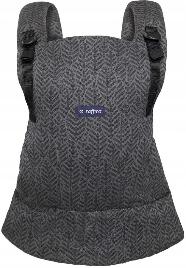 Zaffiro Ergo Graphite Leaves Ergonomische Draagzak 8302