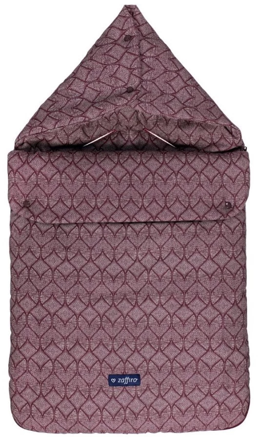Zaffiro Geo Burgund Premium 5-in-1 Voetenzak 9842