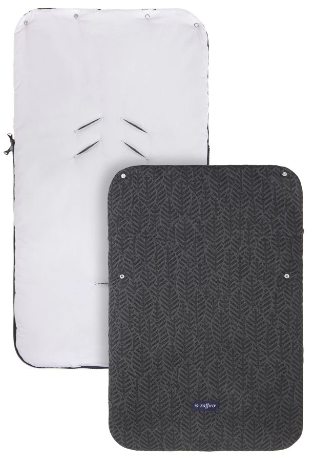 Zaffiro Graphite Leaves Basic 5-in-1 Voetenzak 7565 - Afbeelding 2