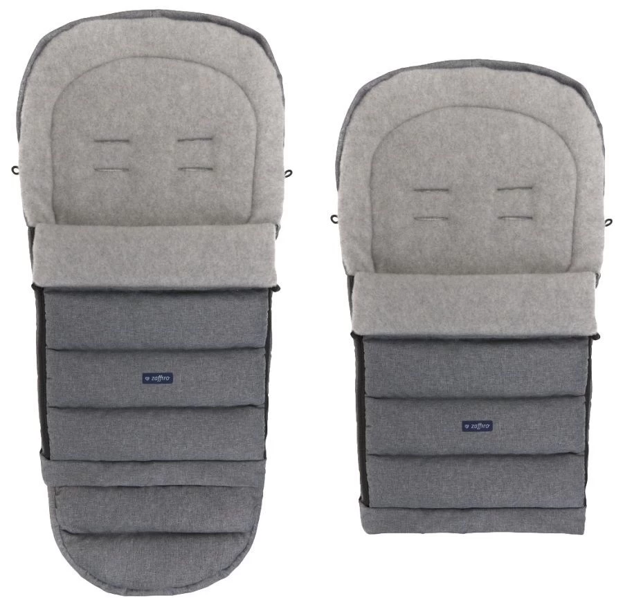 Zaffiro IGROW 2.0 Wol Organic Grey Voetenzak - Afbeelding 3