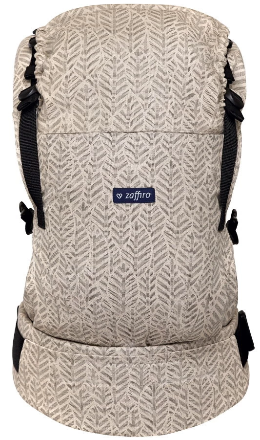 Zaffiro Smart 2.0 Beige Leaves Ergonomische Draagzak 7985 - Afbeelding 2