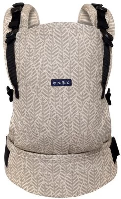 Zaffiro Smart 2.0 Beige Leaves Ergonomische Draagzak 7985