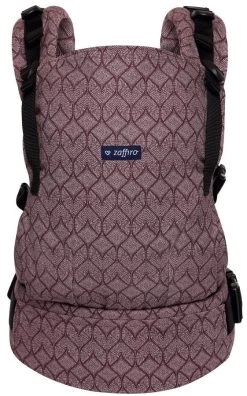 Zaffiro Smart 2.0 Geo Burgund Ergonomische Draagzak 8067