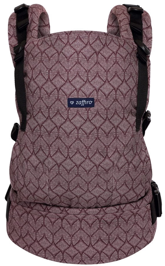 Zaffiro Smart 2.0 Geo Burgund Ergonomische Draagzak 8067