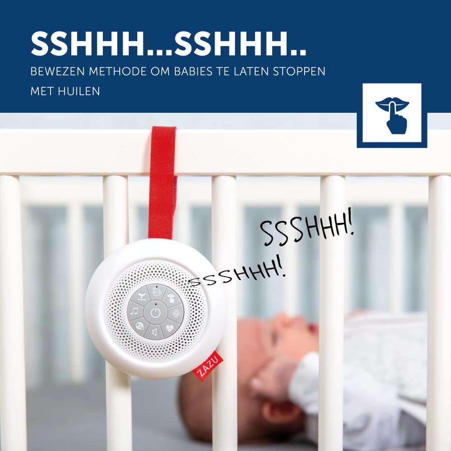 Zazu Suzy Portable Baby Soother Muziekdoosje ZA-SUZY-01 - Afbeelding 4